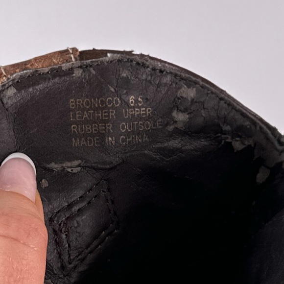 Steve Madden Womens Bronco Western Studded Boots 6.5 - Picture 8 of 10